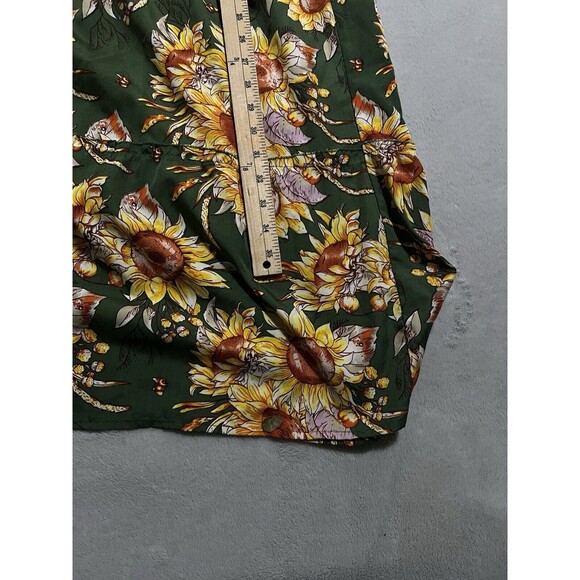 Cassee's Summer Dress Small Halter Tube Top Shirred Womens Tiered‎ Floral - Picture 6 of 6